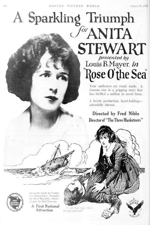 Rose o' the Sea 1922 official movie poster