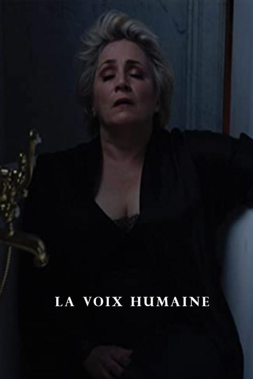 The Human Voice 2021 official movie poster