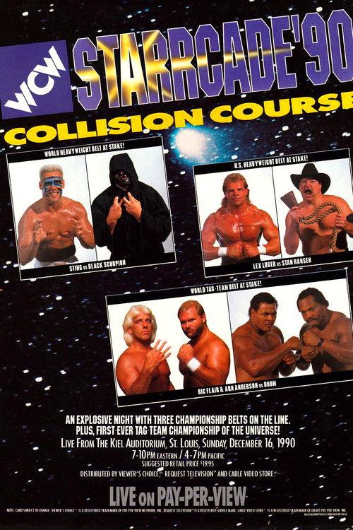 WCW Starrcade 1990 1990 official movie poster