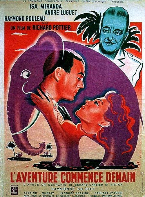 Adventure Starts Tomorrow 1948 official movie poster