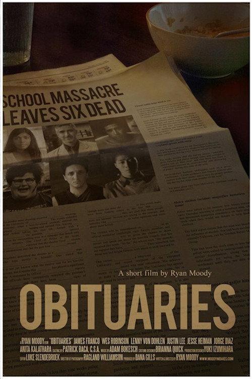 Obituaries 2014 official movie poster