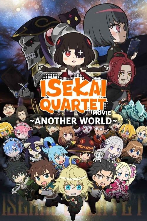 Isekai Quartet the Movie: Another World 2022 official movie poster