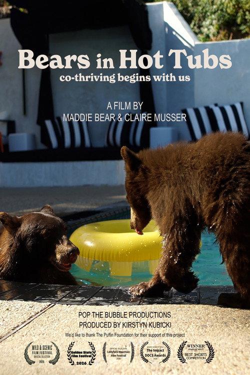 Bears in Hot Tubs 2026 official movie poster