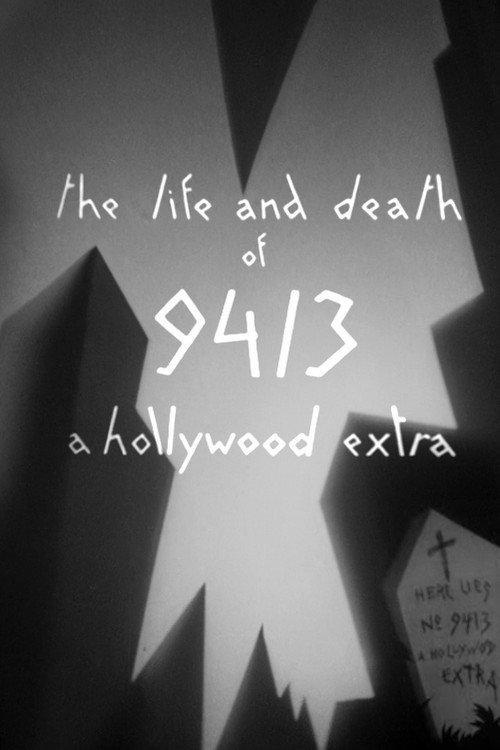 The Life and Death of 9413: A Hollywood Extra 1928 official movie poster