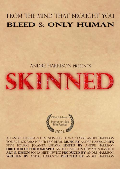 Skinned 2021 official movie poster