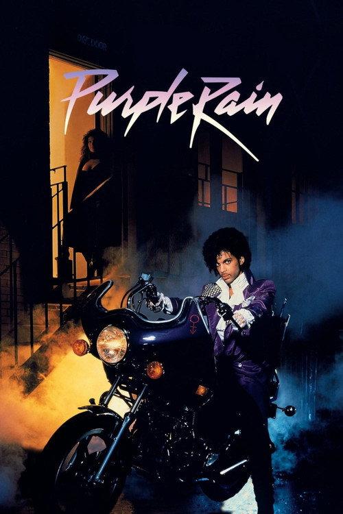 Purple Rain 1984 official movie poster