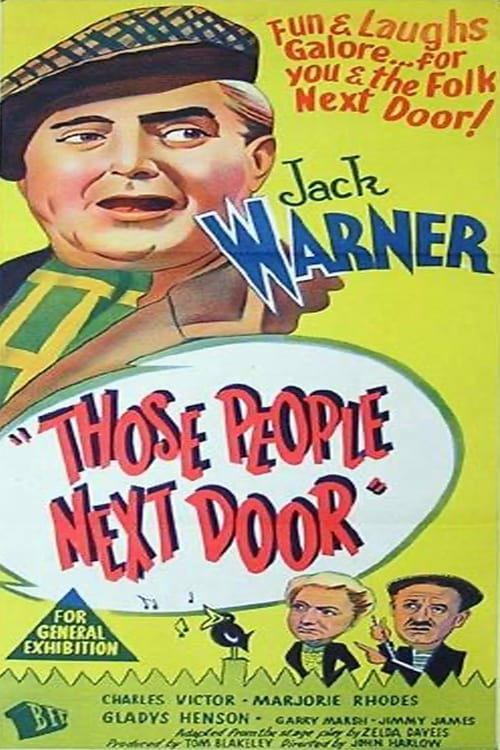 Those People Next Door 1953 official movie poster