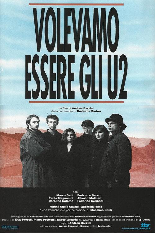 Volevamo essere gli U2 1992 official movie poster