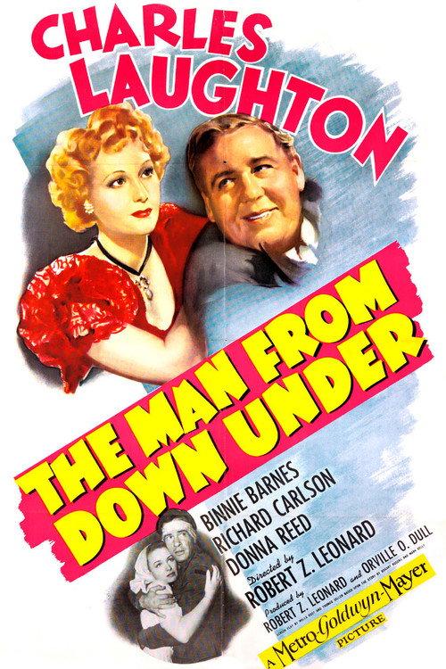 The Man from Down Under 1943 official movie poster
