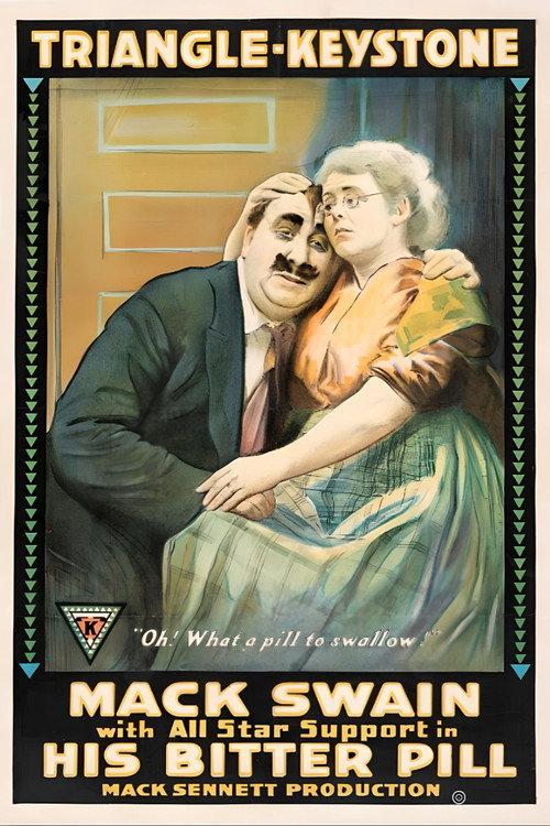 His Bitter Pill 1916 official movie poster