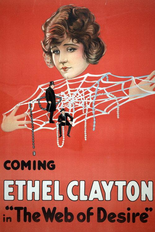 The Web of Desire 1917 official movie poster