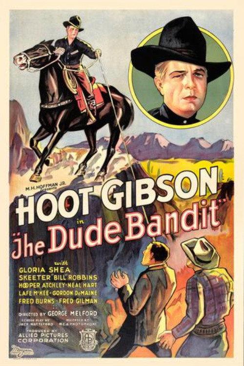 The Dude Bandit 1933 official movie poster
