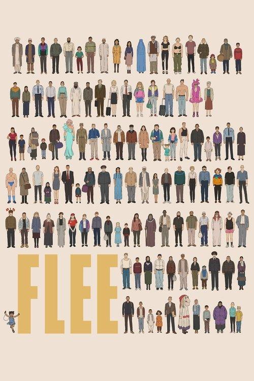 Flee 2021 official movie poster
