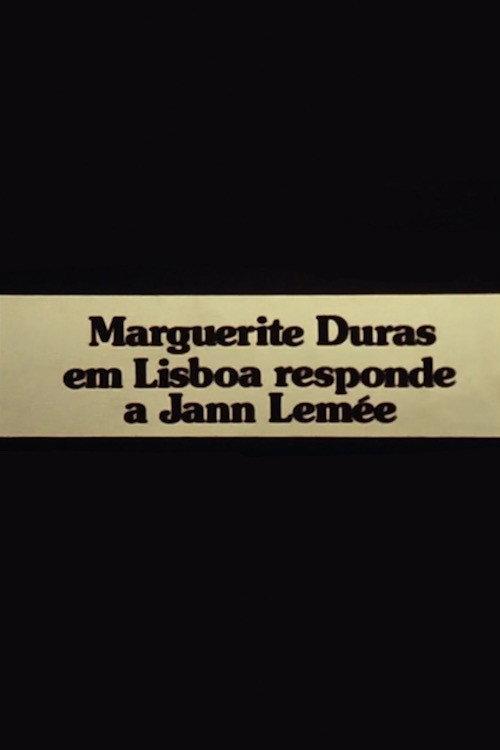 Mulher a Mulher: Interview with Marguerite Duras by Yann Lemée 1980 official movie poster