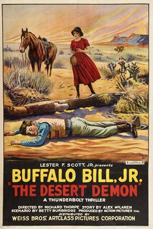 The Desert Demon 1925 official movie poster