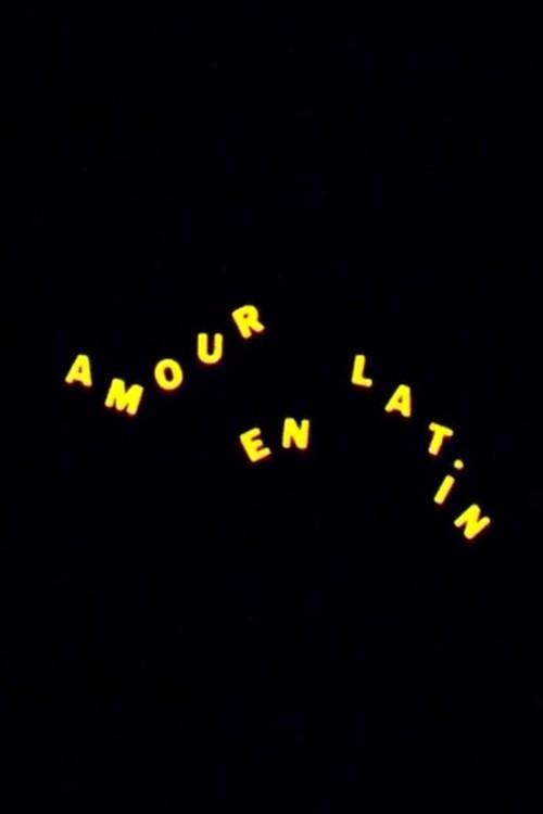 Amour en latin 1989 official movie poster