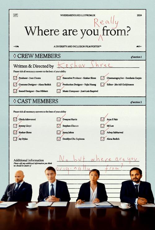 Where Are You Really From? 2024 official movie poster
