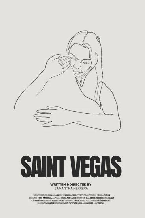 Saint Vegas 2025 official movie poster