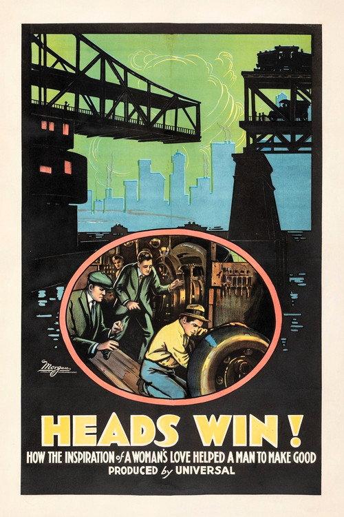Heads Win 1919 official movie poster