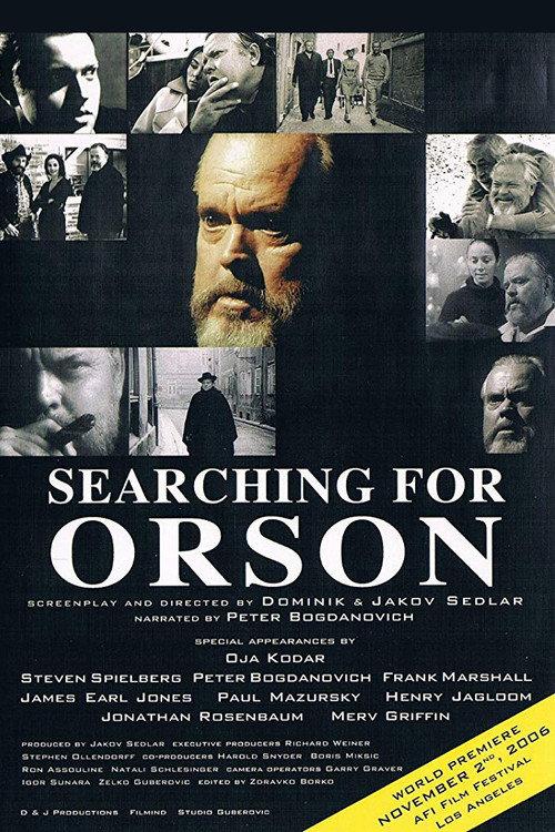 Searching for Orson 2006 official movie poster