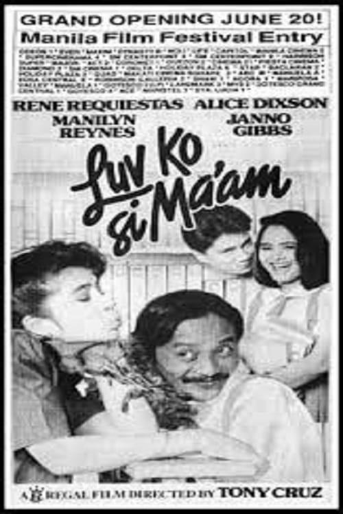 Luv Ko Si Ma'am 1991 official movie poster