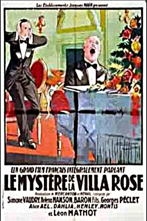 The mystery of the pink villa 1930 official movie poster