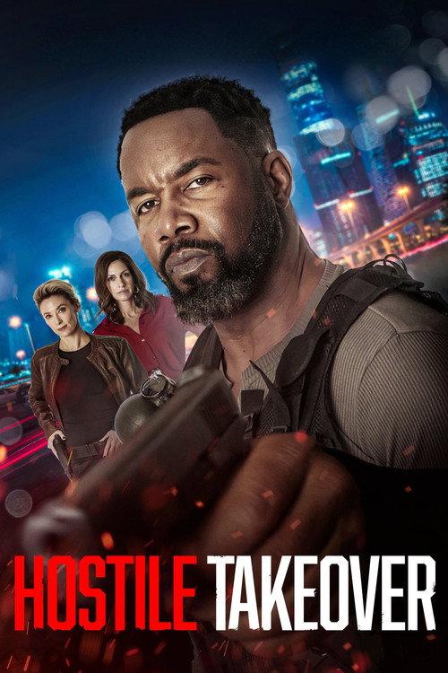 Hostile Takeover 2025 official movie poster