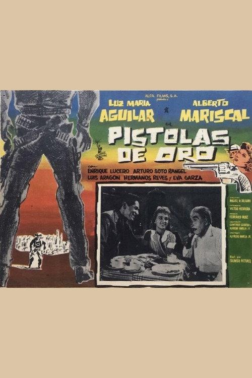 Pistolas de oro 1959 official movie poster