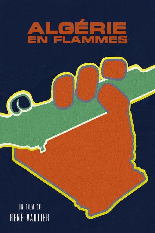Algeria in Flames 1958 official movie poster