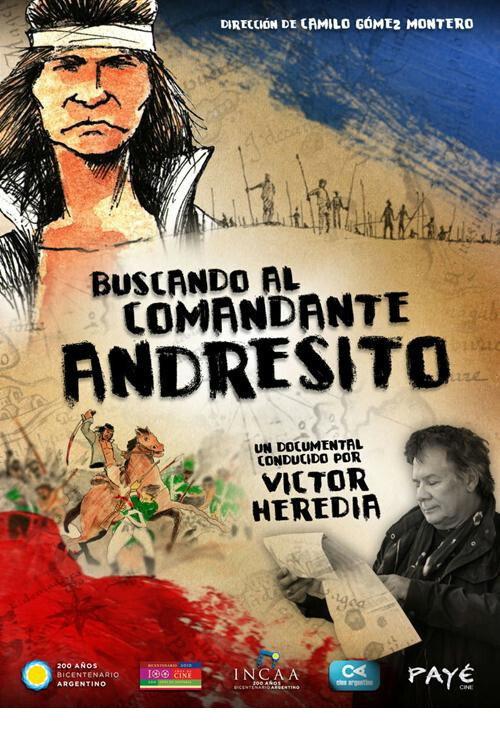 Buscando al comandante Andresito 2012 official movie poster