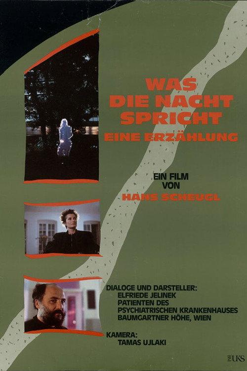 What the Night Speaks – a Story 1987 official movie poster