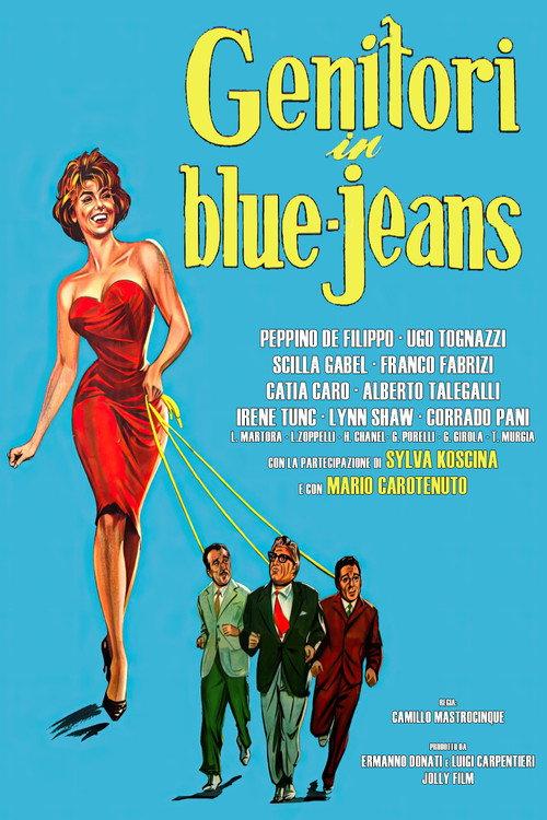 Genitori in blue-jeans 1960 official movie poster