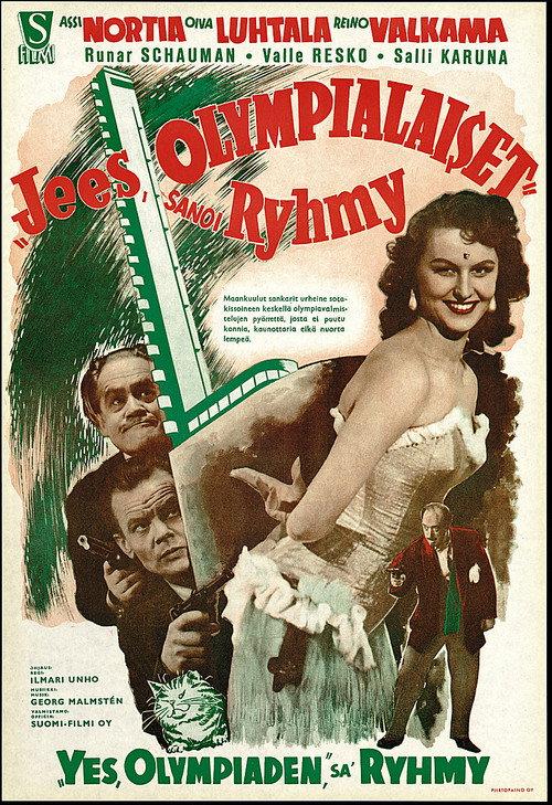 Jees, olympialaiset, sanoi Ryhmy 1952 official movie poster
