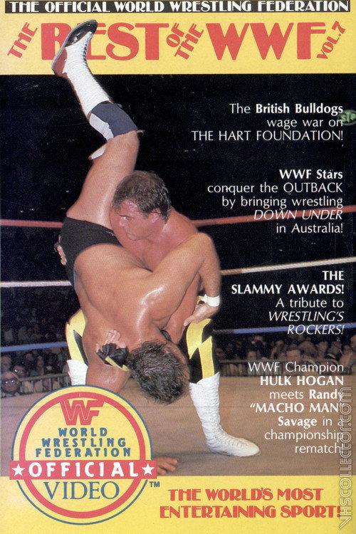 The Best of the WWF: volume 7 1986 official movie poster