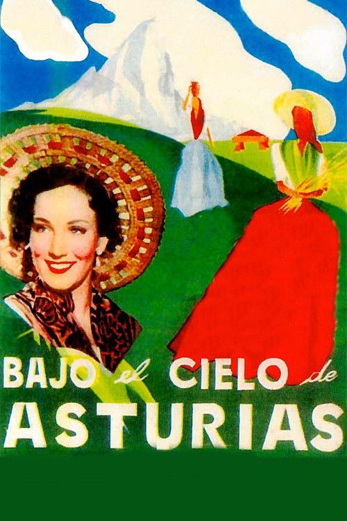 Under the Skies of the Asturias 1951 official movie poster