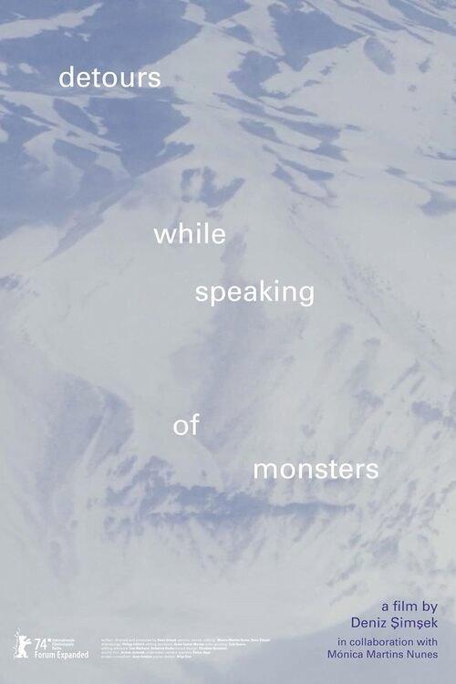 detours while speaking of monsters 2024 official movie poster