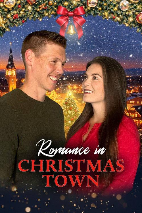Romance in Christmas Town 2026 official movie poster