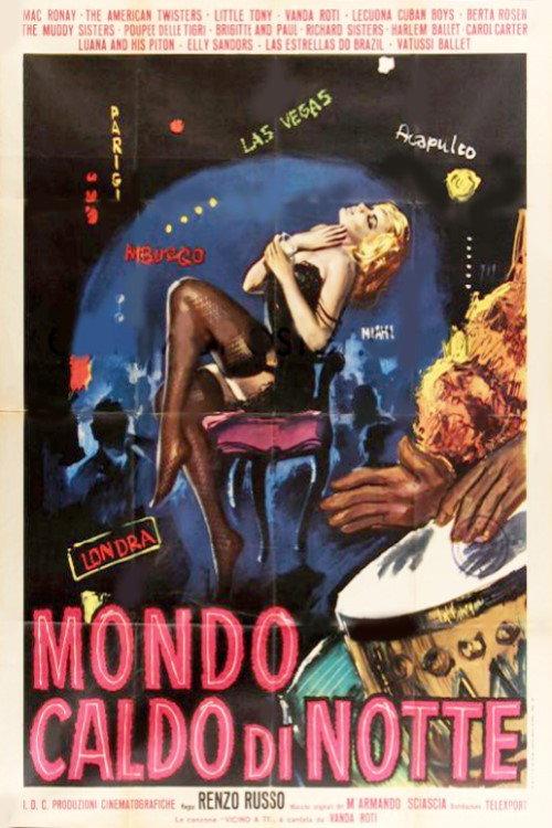 Mondo caldo di notte 1962 official movie poster