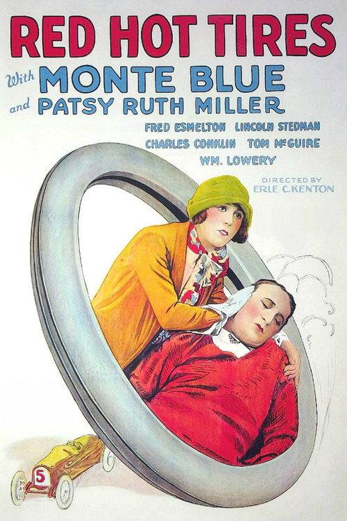 Red Hot Tires 1925 official movie poster