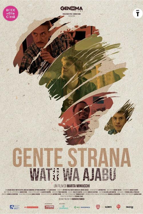 Gente strana - Watu Wa Ajabu 2022 official movie poster