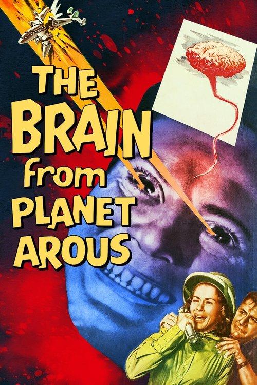 The Brain from Planet Arous 1957 official movie poster