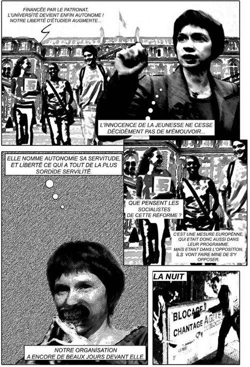 Dans le patio universitaire des lieux communs 2011 official movie poster