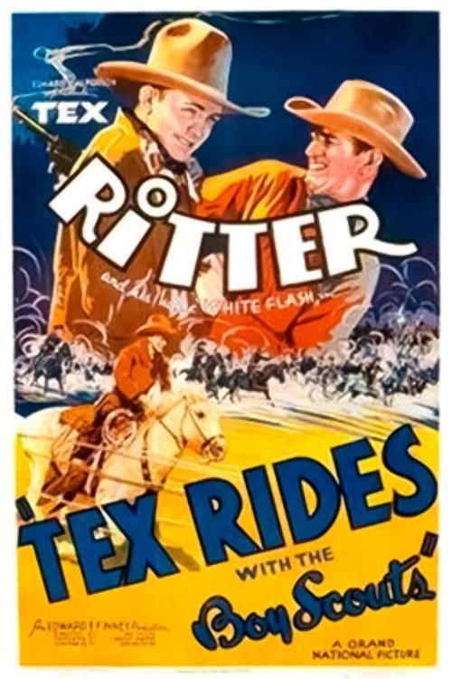 Tex Rides with the Boy Scouts 1937 official movie poster