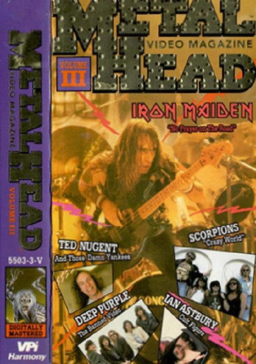 MetalHead Video Magazine Volume 3 1991 official movie poster
