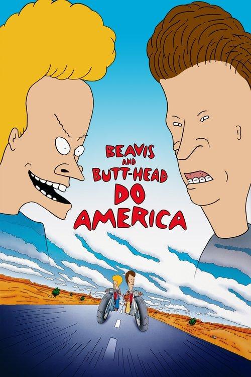 Beavis and Butt-Head Do America 1996 official movie poster