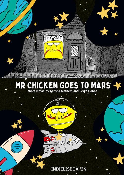 Mr Chicken Goes to Mars 2024 official movie poster