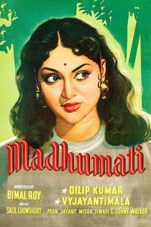 Madhumati 1958 official movie poster
