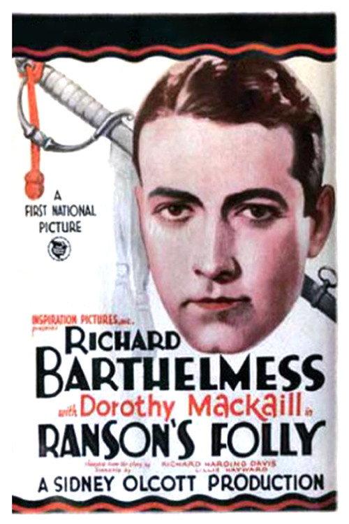 Ranson's Folly 1926 official movie poster