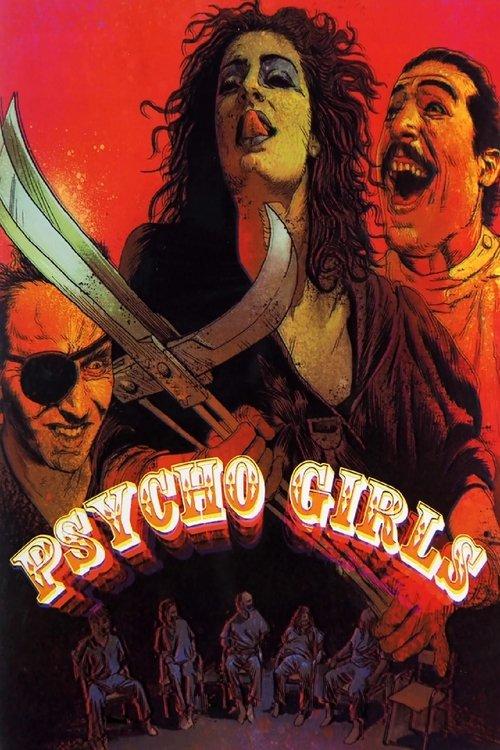 Psycho Girls 1986 official movie poster