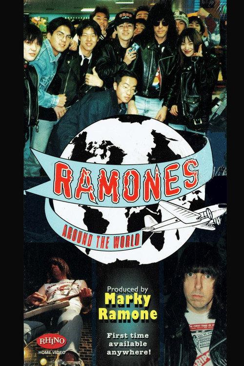Ramones: Around the World 1998 official movie poster